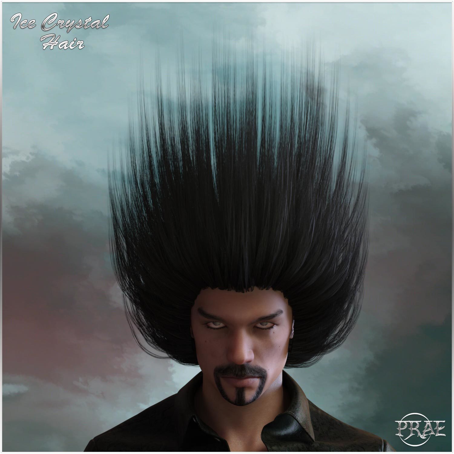 Prae-Ice Crystal Hair for G8 Daz by N/A