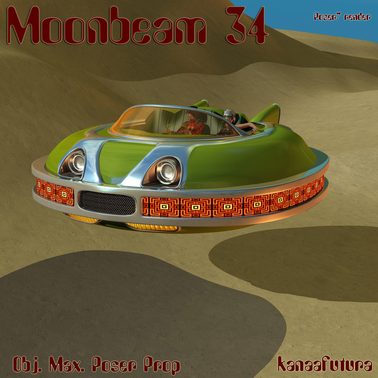 Moonbeam34 for Poser by N/A
