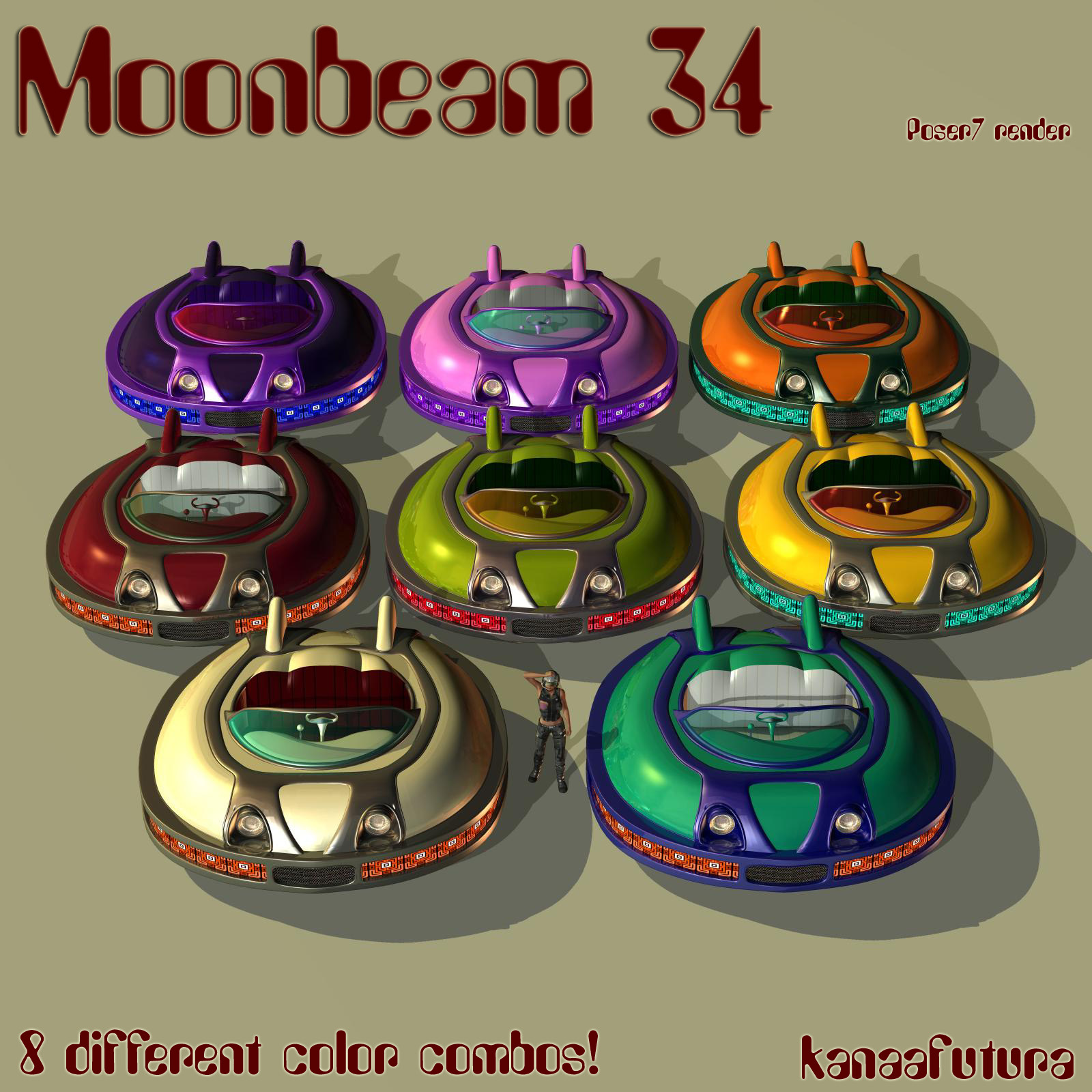 Moonbeam34 for Poser by N/A
