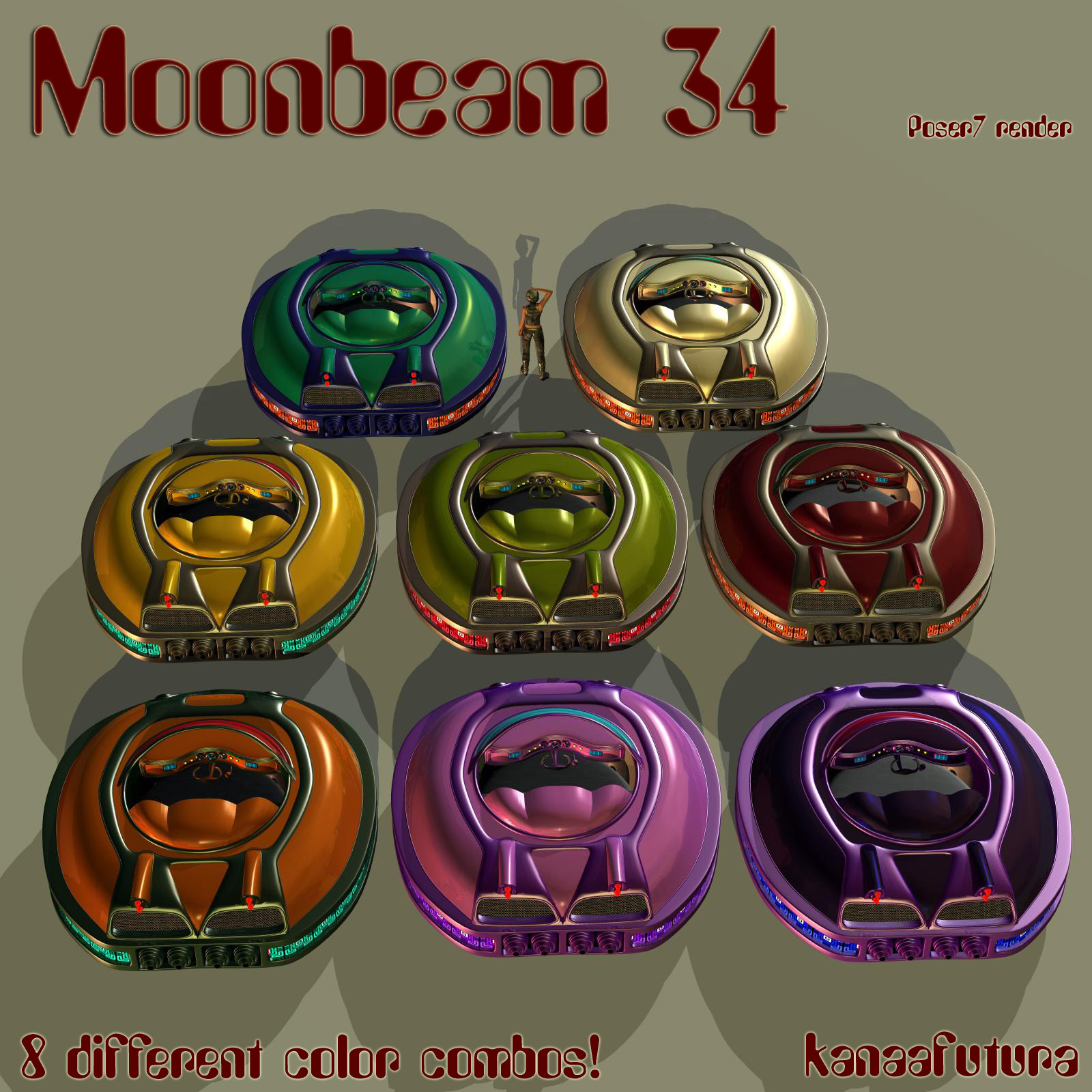 Moonbeam34 for Poser by N/A