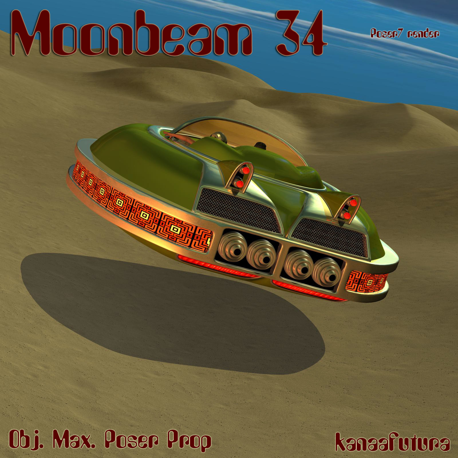Moonbeam34 for Poser by N/A