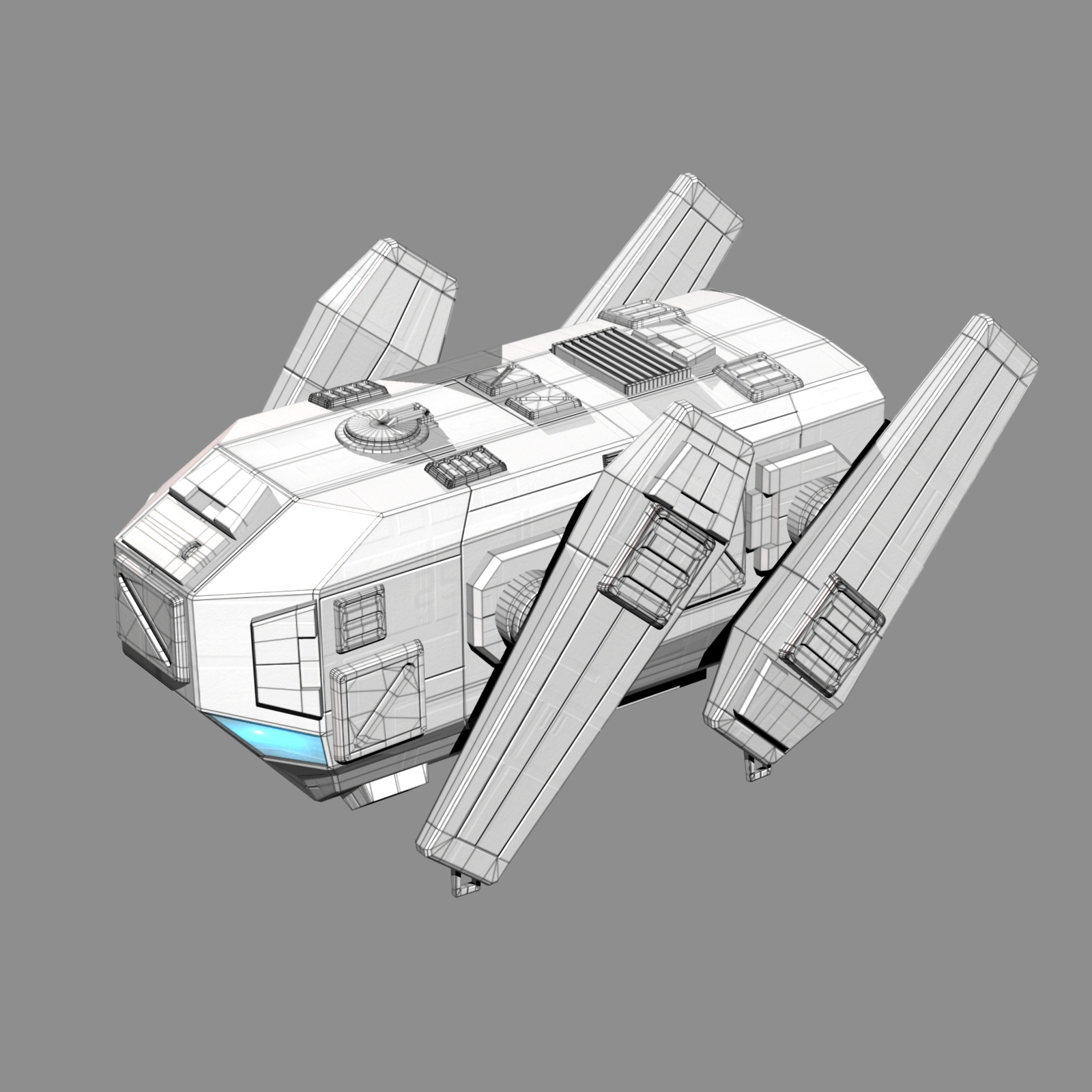 Drone Type FBX - Extended License by N/A