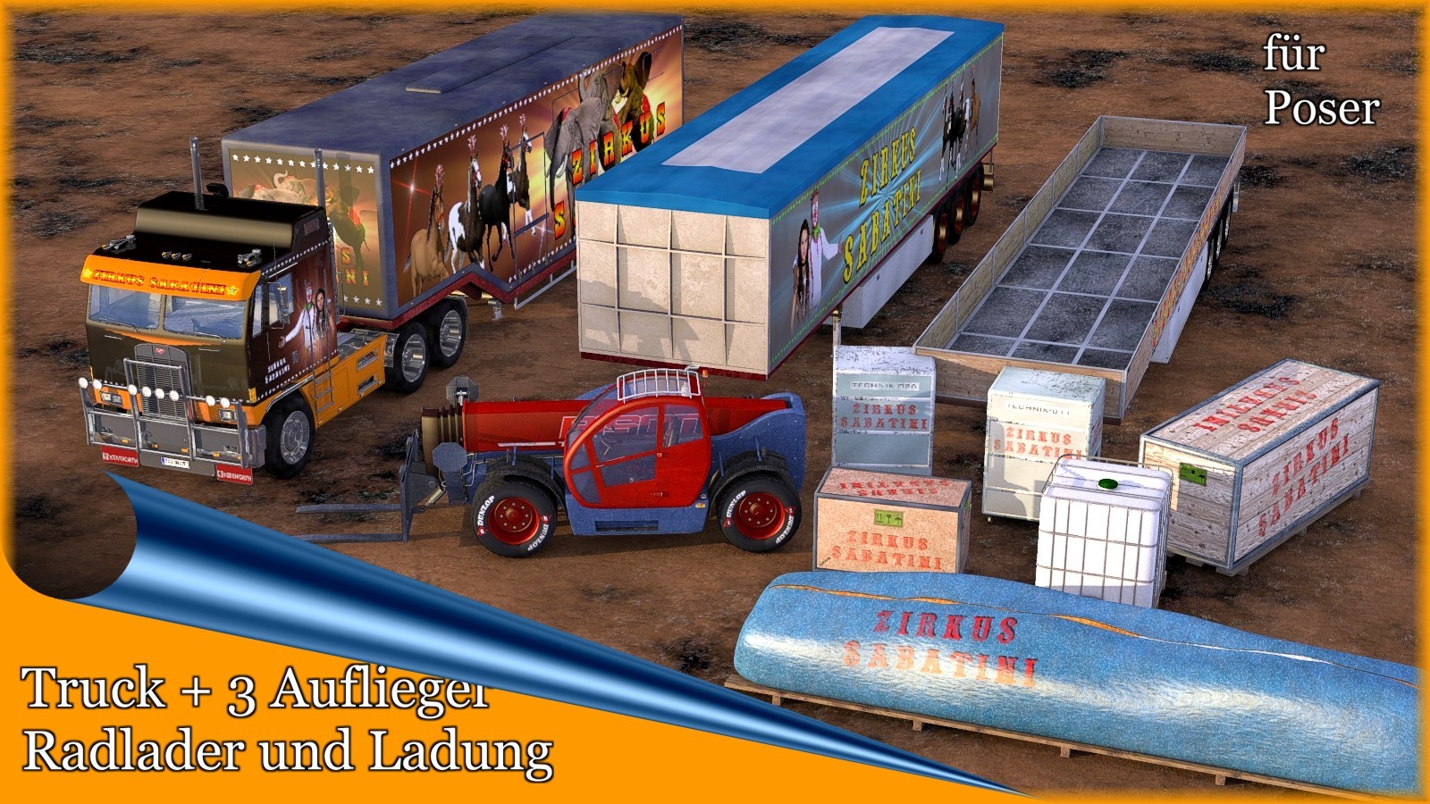 CIRCUS - Truck-RL-Auflieger by N/A