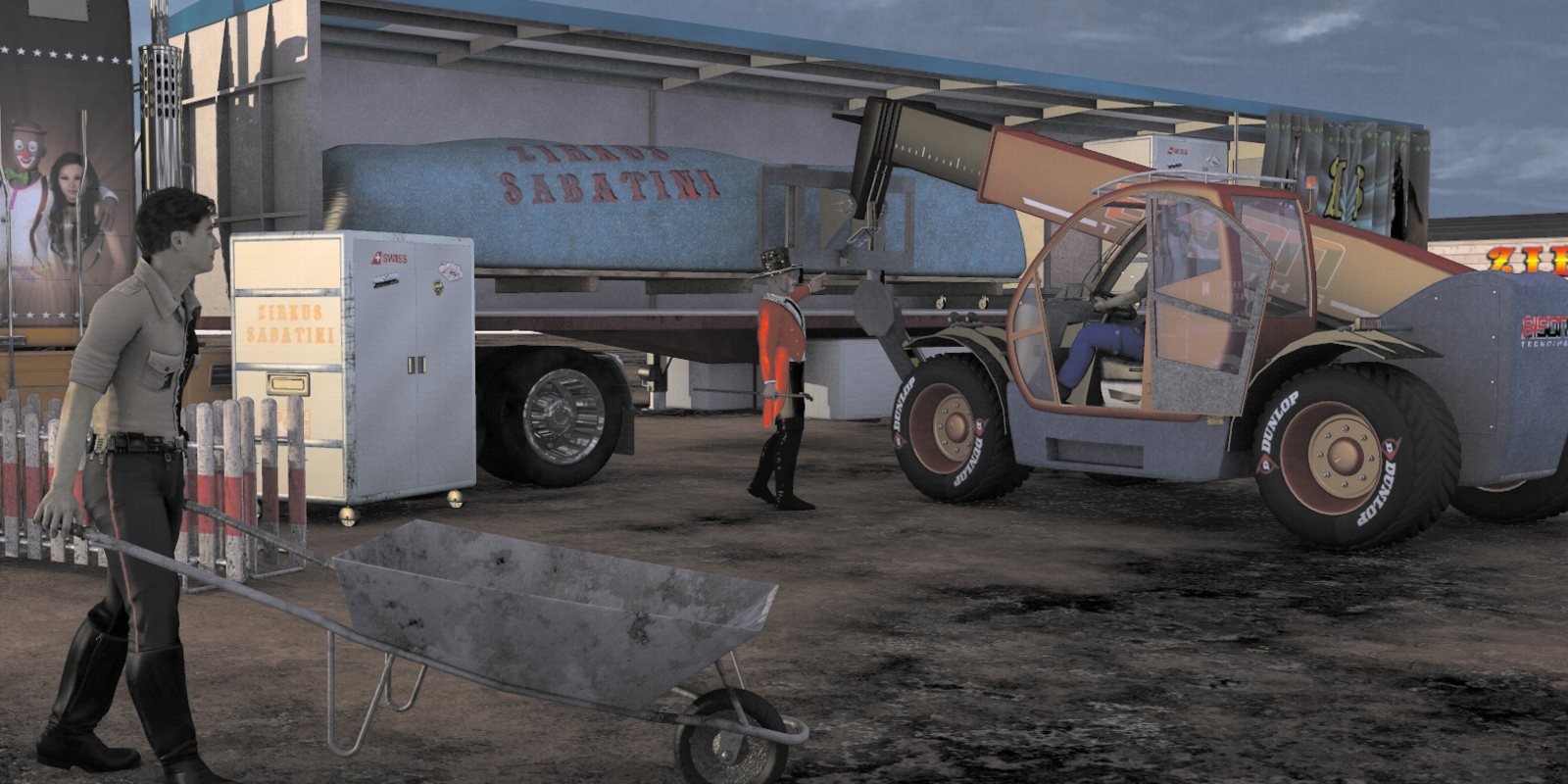 CIRCUS - Truck-RL-Auflieger by N/A