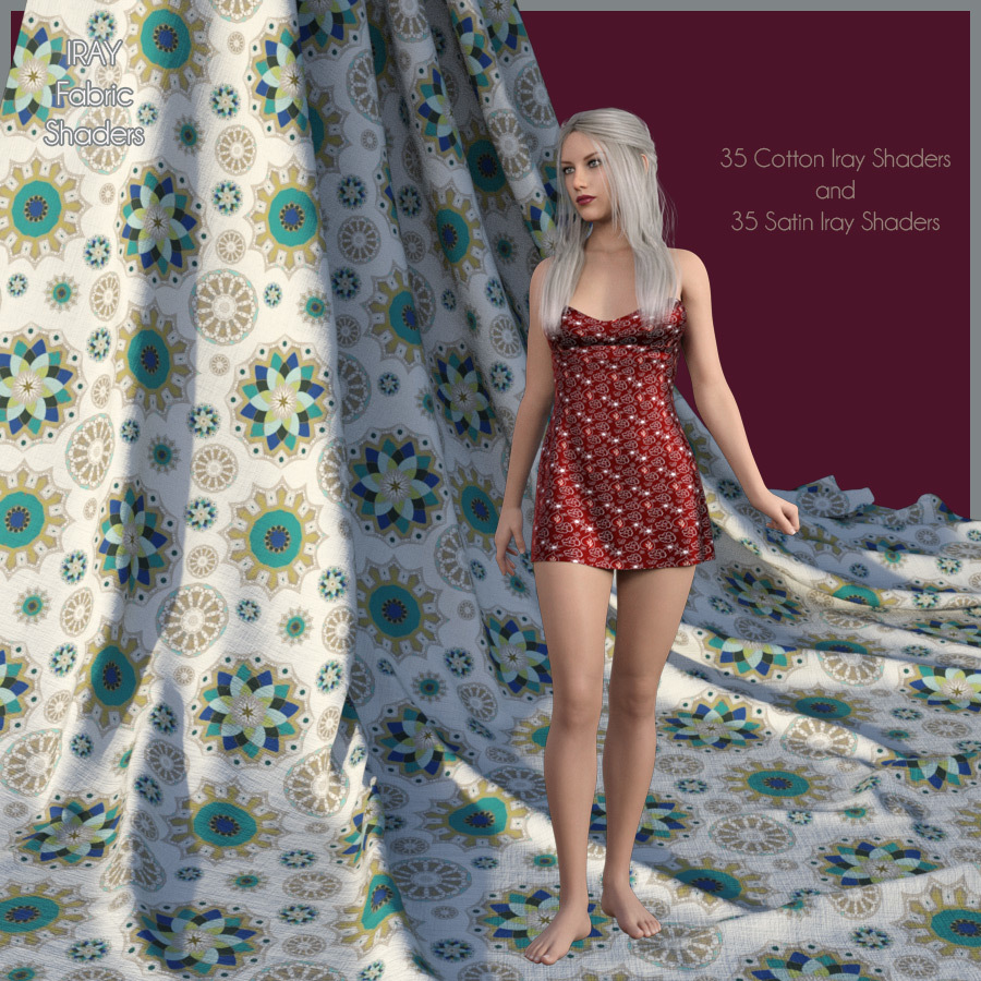 IRAY Fabric Shaders by N/A