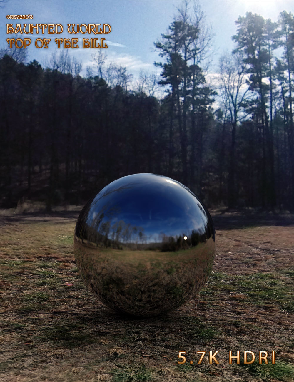 Greybro's Haunted World -Top Of The Hill HDRI by N/A