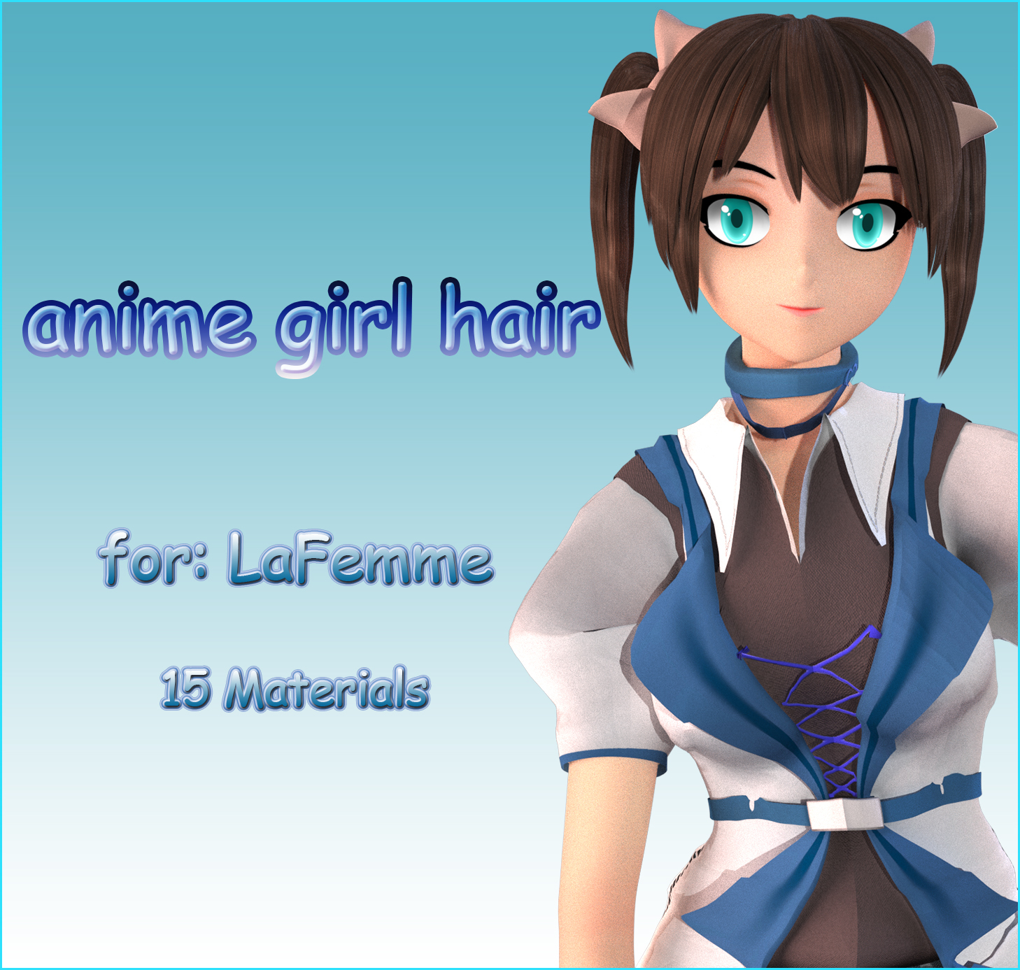 Anime Girl Hair for La Femme by N/A