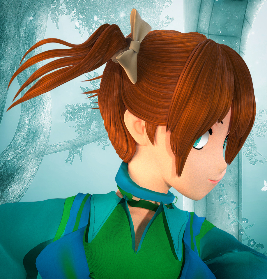 Anime Girl Hair for La Femme by N/A