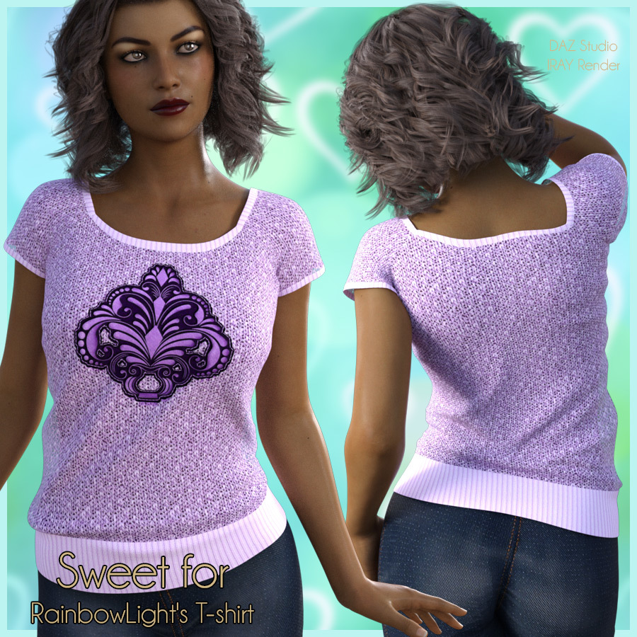 Sweet for RainbowLight's T-shirt by N/A