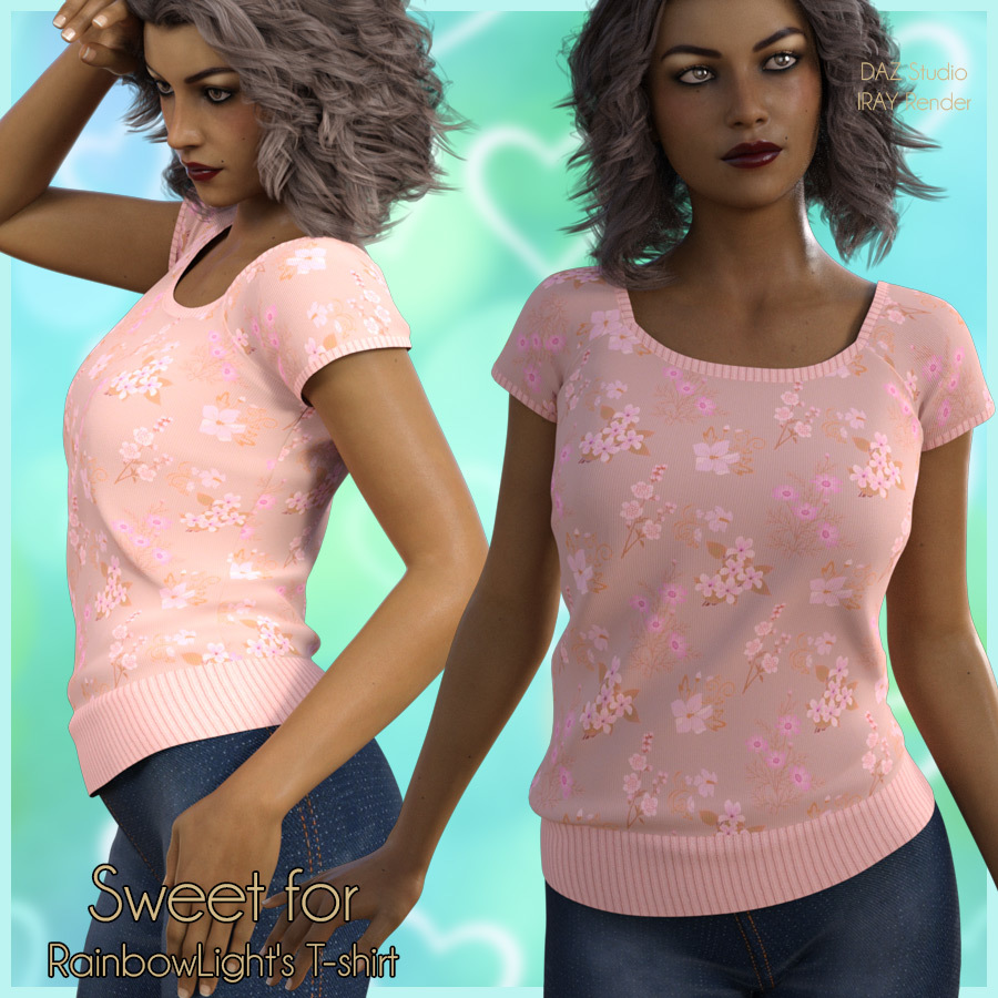 Sweet for RainbowLight's T-shirt by N/A