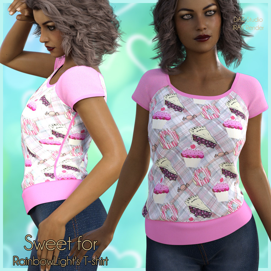 Sweet for RainbowLight's T-shirt by N/A