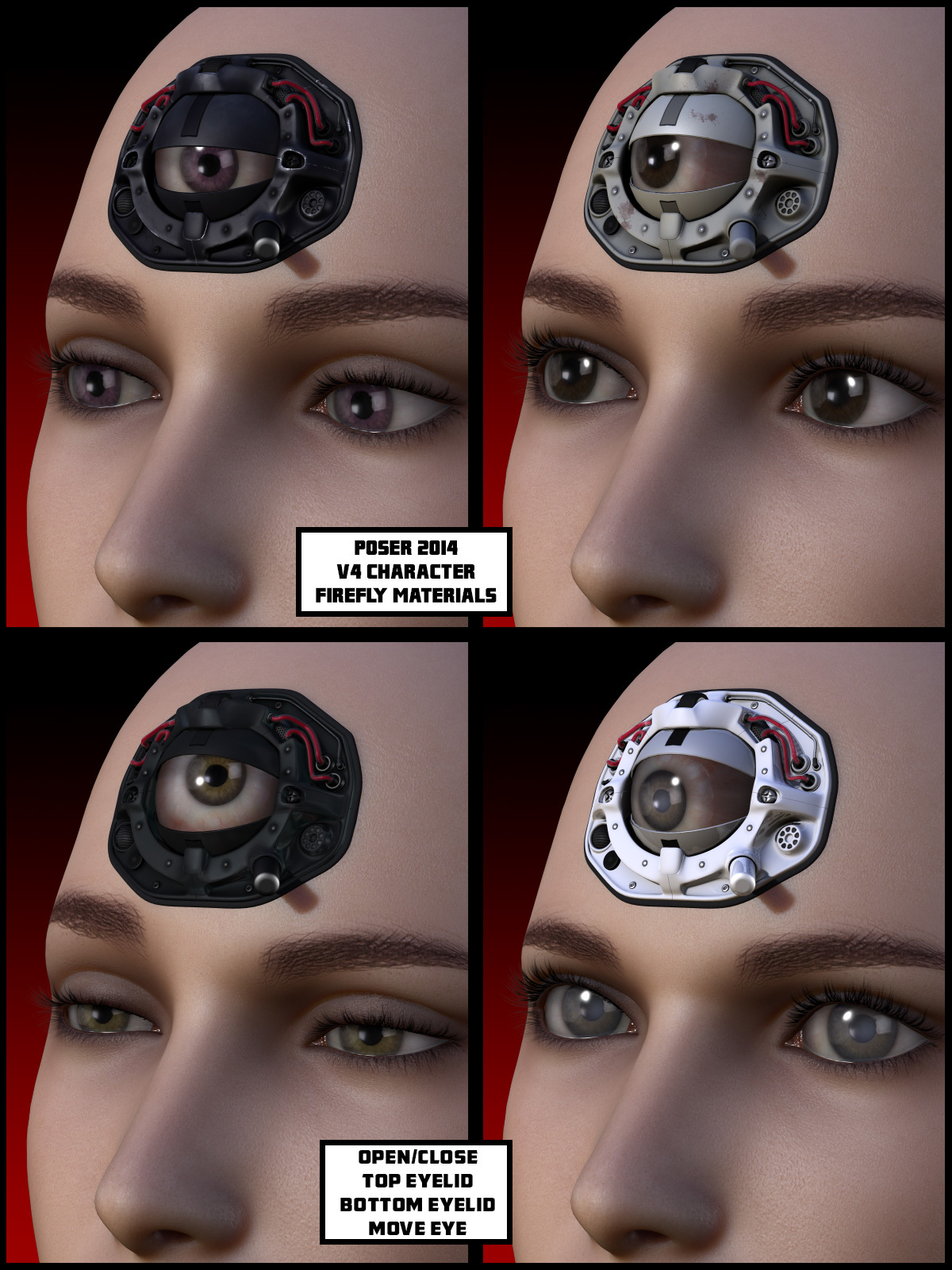 3rd Eye Implant for Poser and DS by N/A