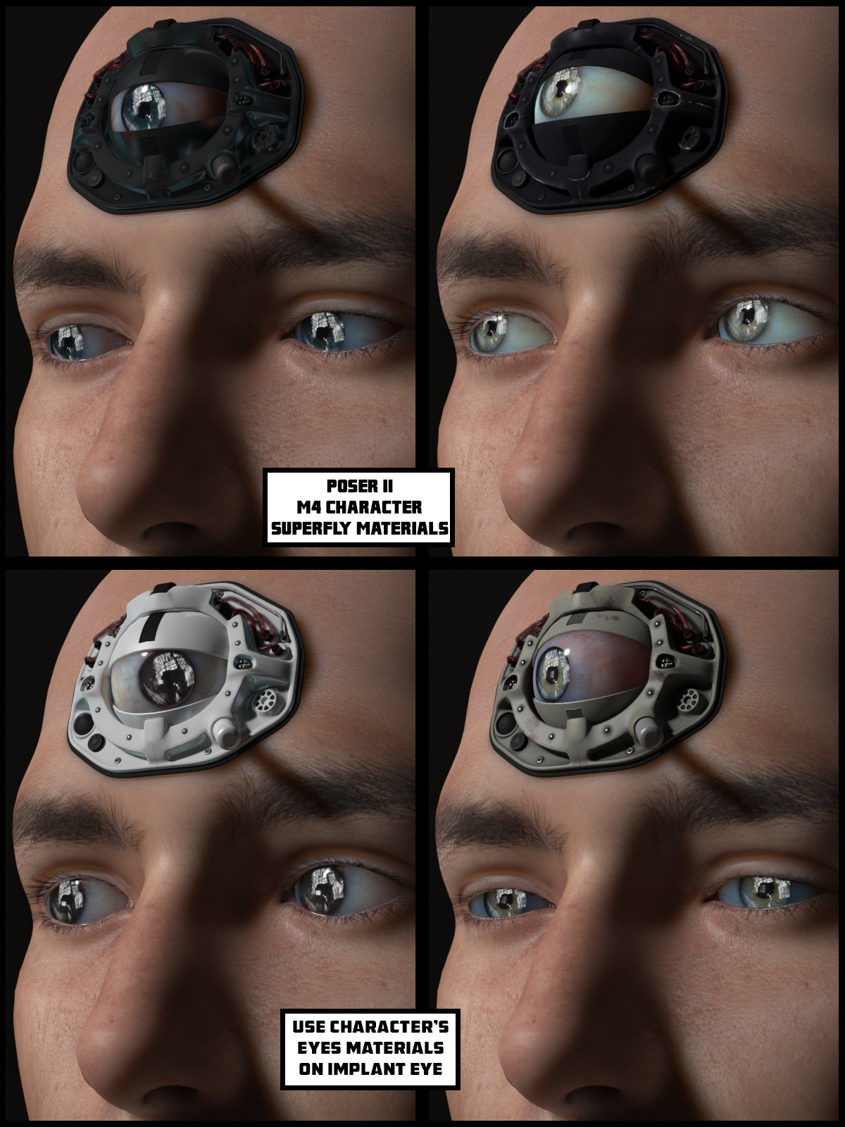 3rd Eye Implant for Poser and DS by N/A