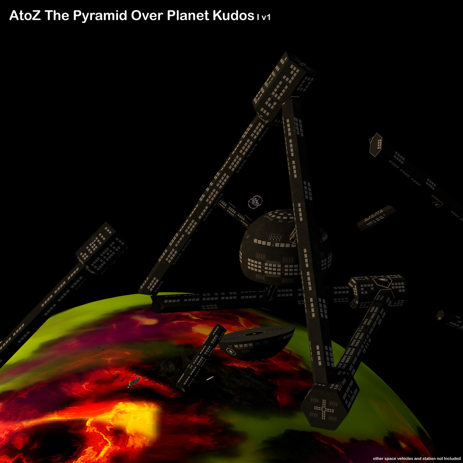 AtoZ The Pyramid Over Planet Kudos I v1 by N/A