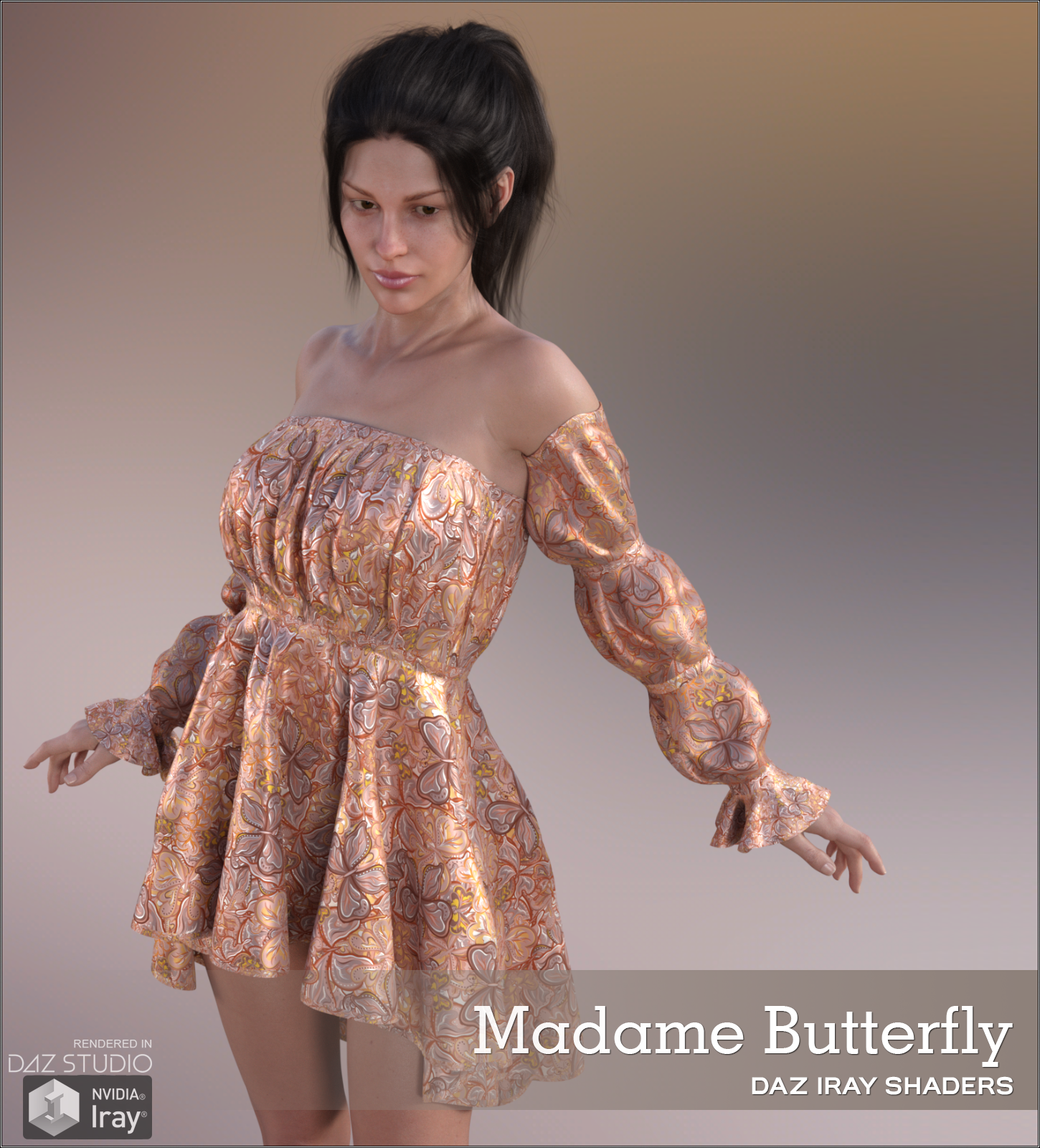 Daz Iray - Madame Butterfly by N/A