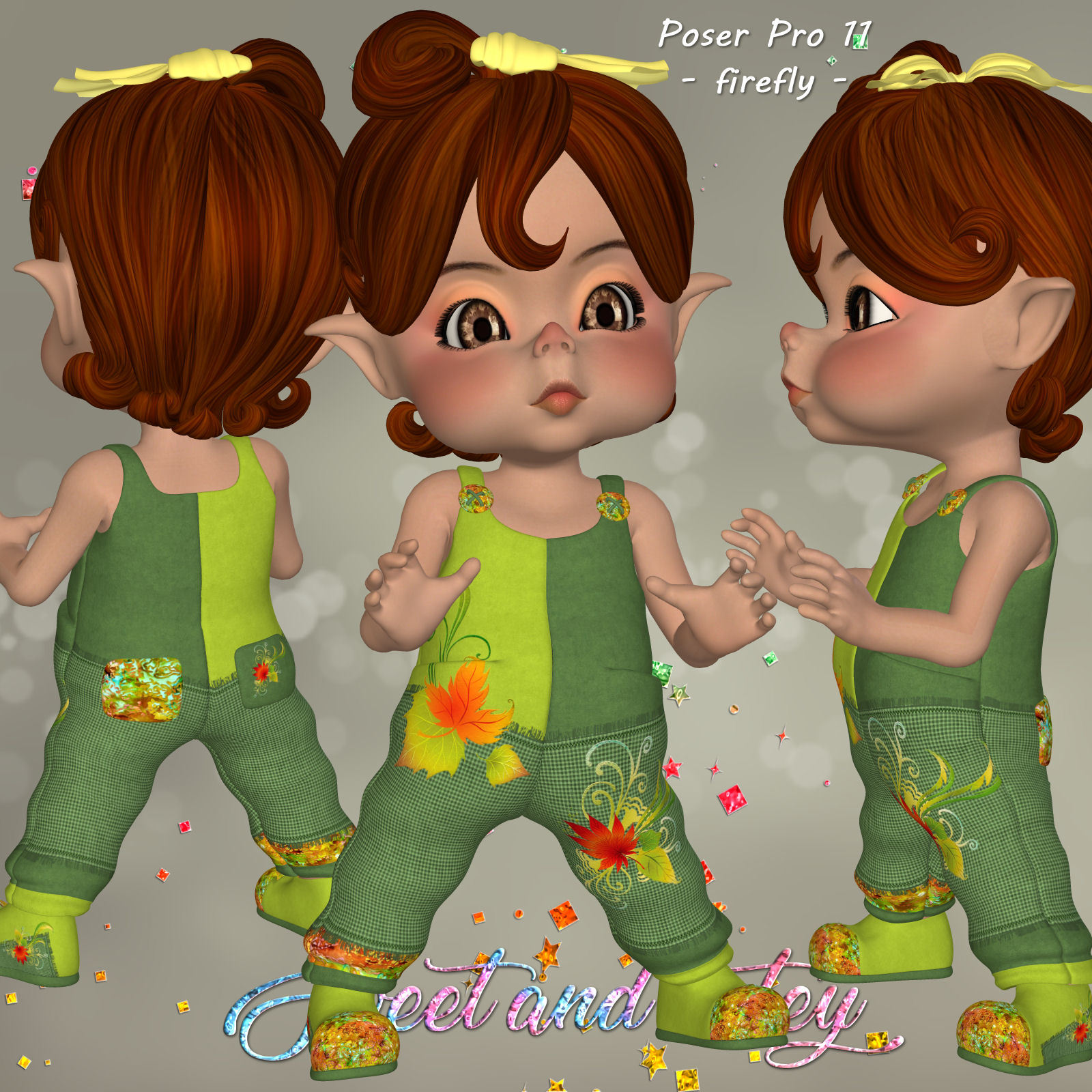 DA-Sweet and cutey for Kit or Peepot Overalls-1 by N/A