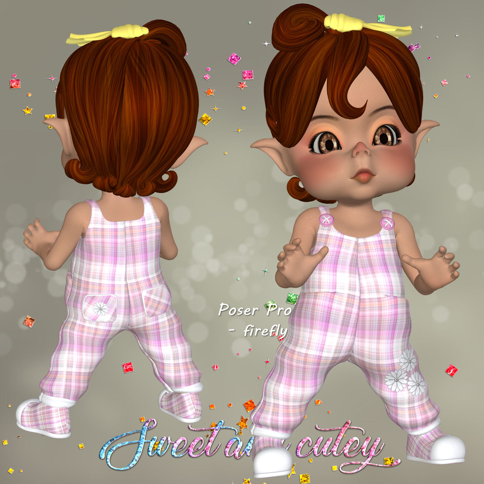 DA-Sweet and cutey for Kit or Peepot Overalls-1 by N/A
