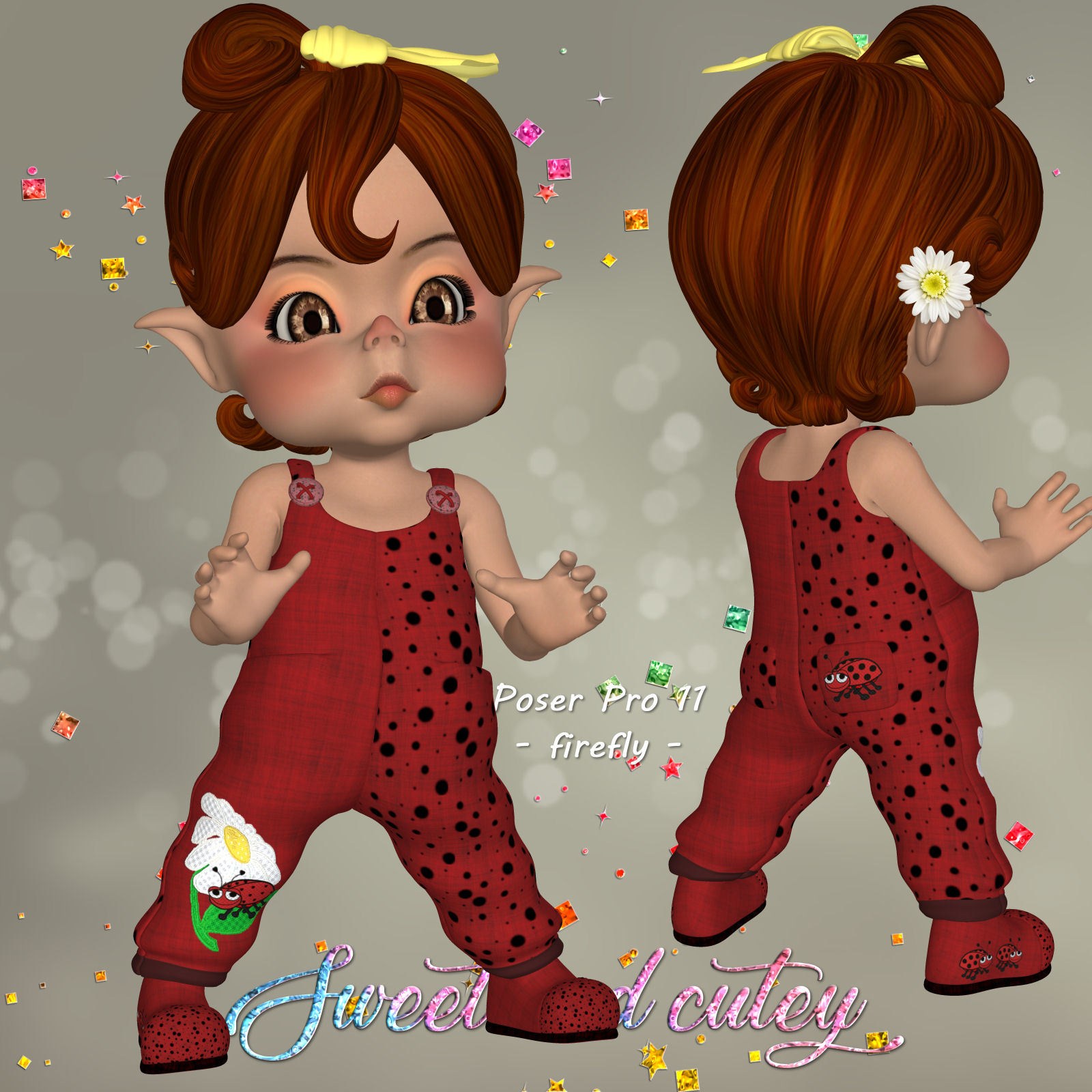 DA-Sweet and cutey for Kit or Peepot Overalls-1 by N/A