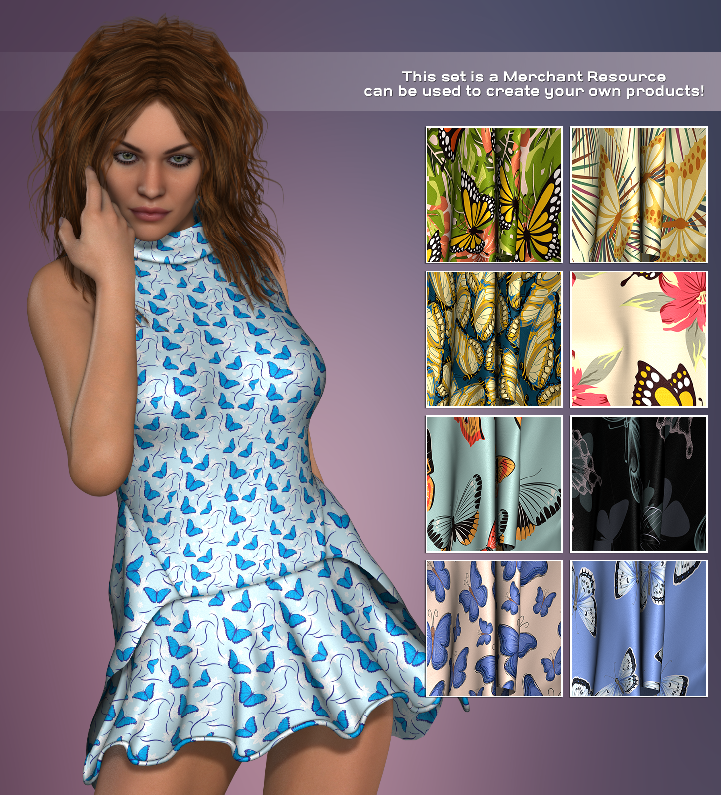 Poser - Madame Butterfly by N/A