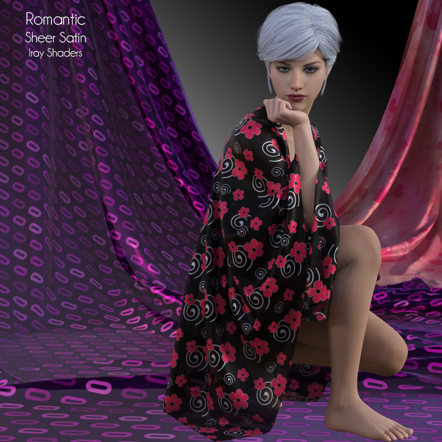 Romantic Sheer Satin Iray Shaders by N/A