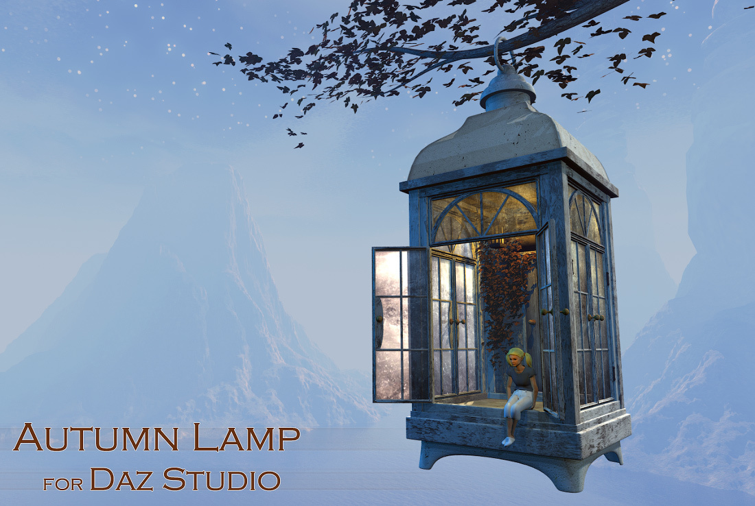 Autumn Lamp for Daz Studio by N/A