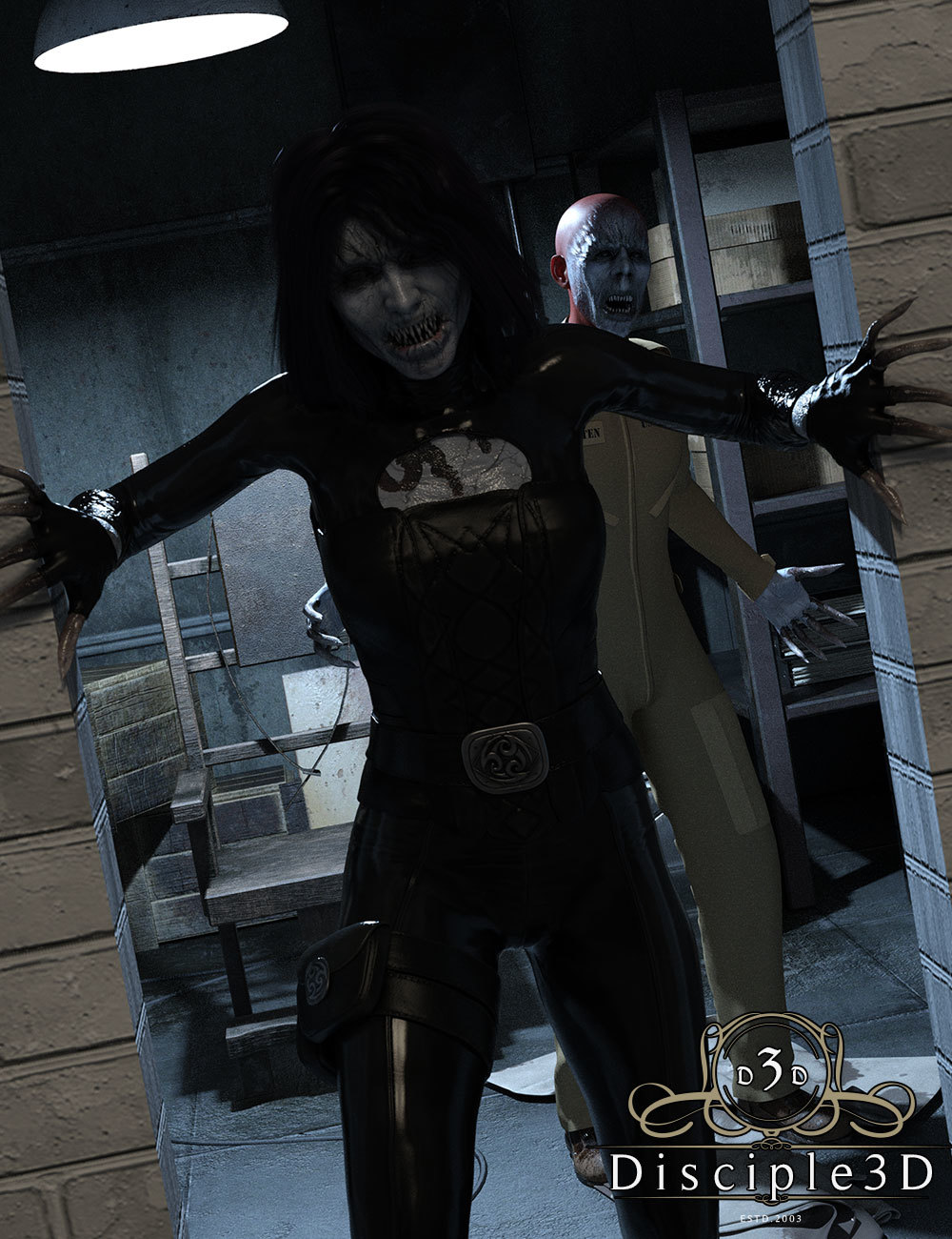 Demon Down Genesis 8 Action Poses And Expressions by N/A