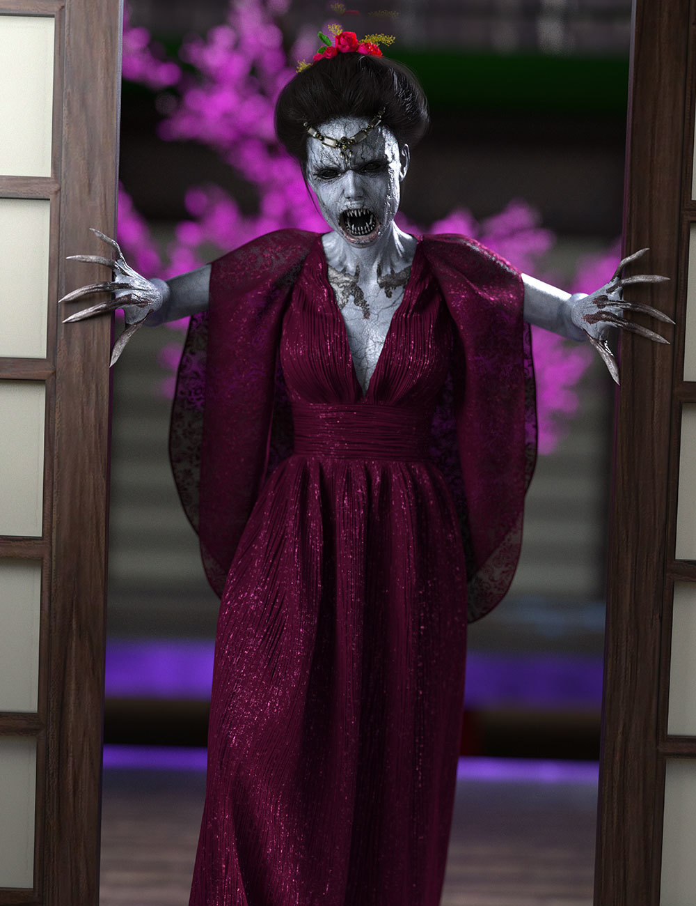 Demon Down Genesis 8 Action Poses And Expressions by N/A