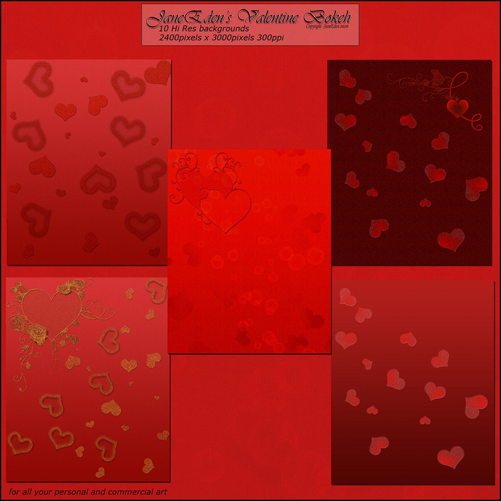JaneEden's Valentine Bokeh by N/A