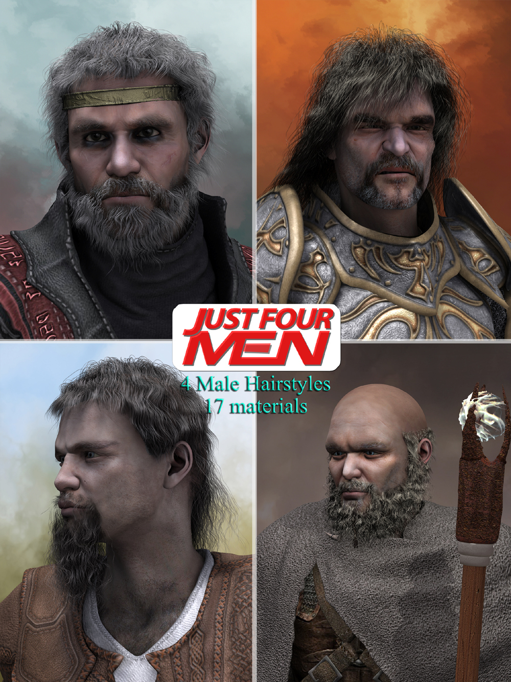 Poser Hair 'Em2 - Just Four Men by N/A