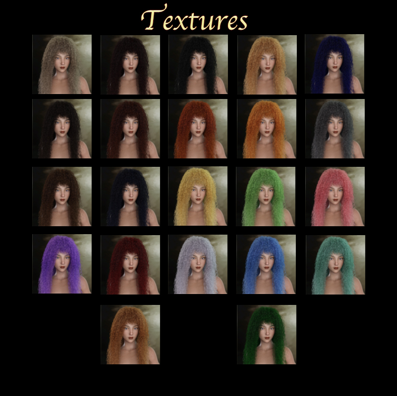 Prae-Gaea Hair G8 Daz by N/A