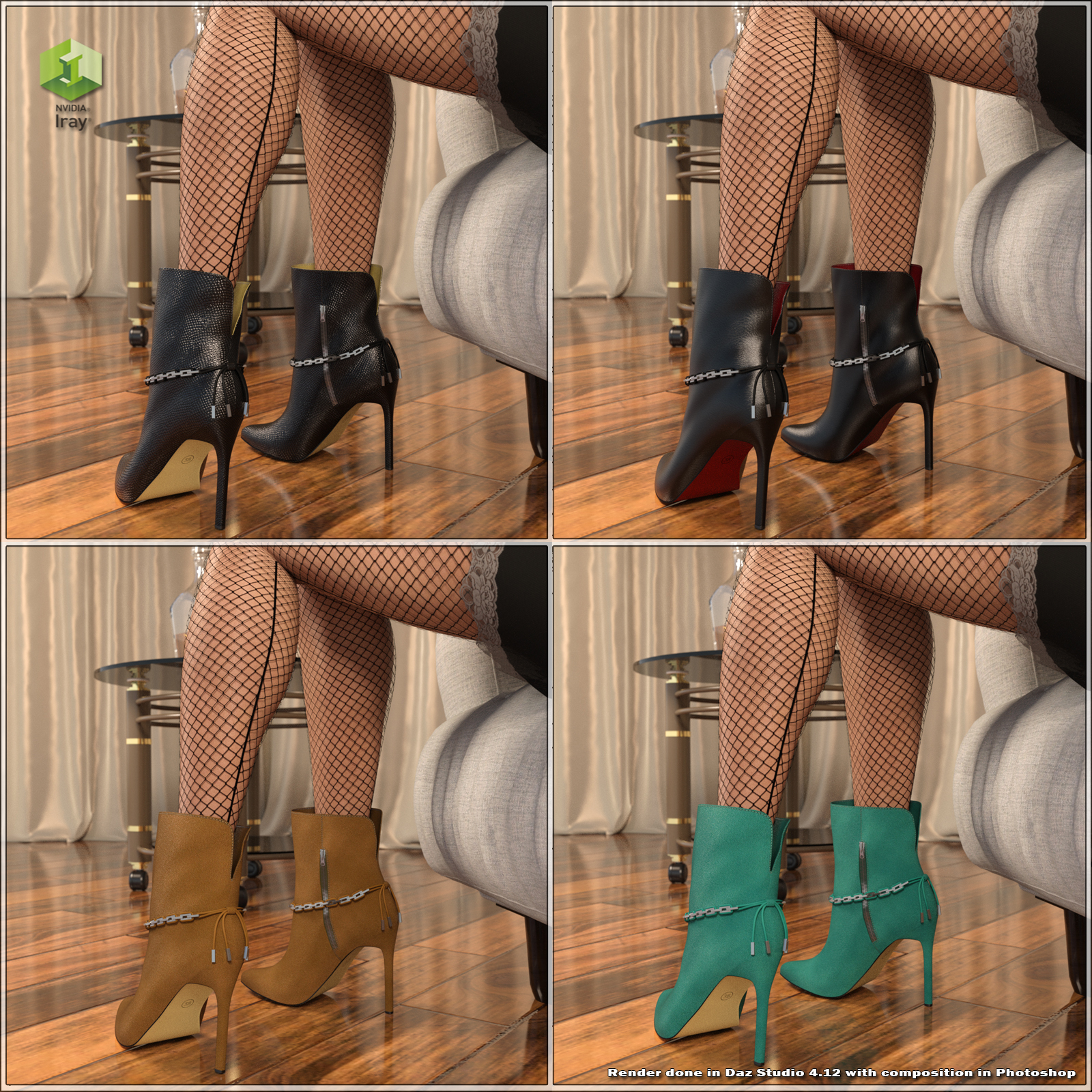 STZ Ankle Boots 3 by N/A