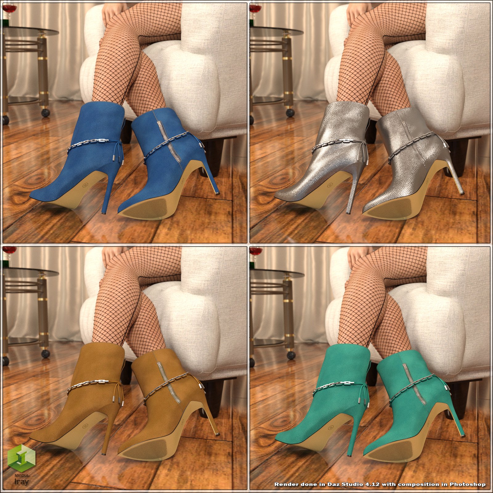 STZ Ankle Boots 3 by N/A