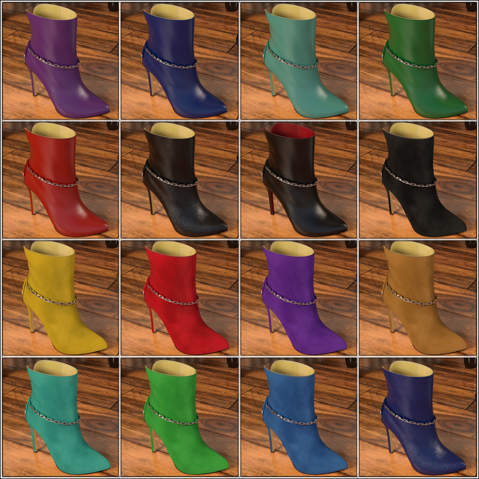 STZ Ankle Boots 3 by N/A