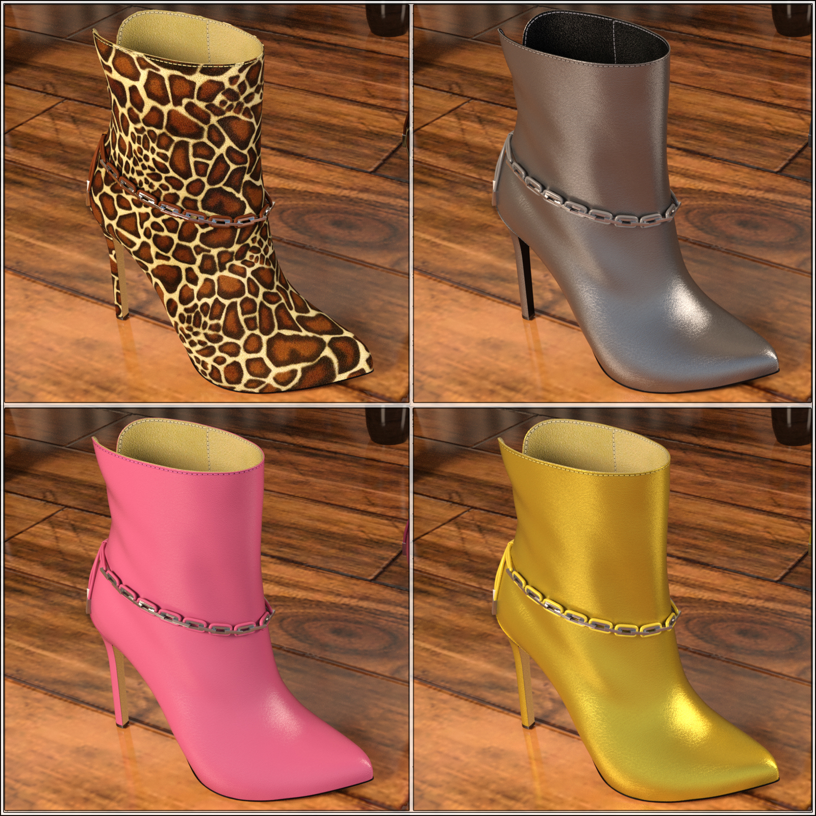 STZ Ankle Boots 3 by N/A