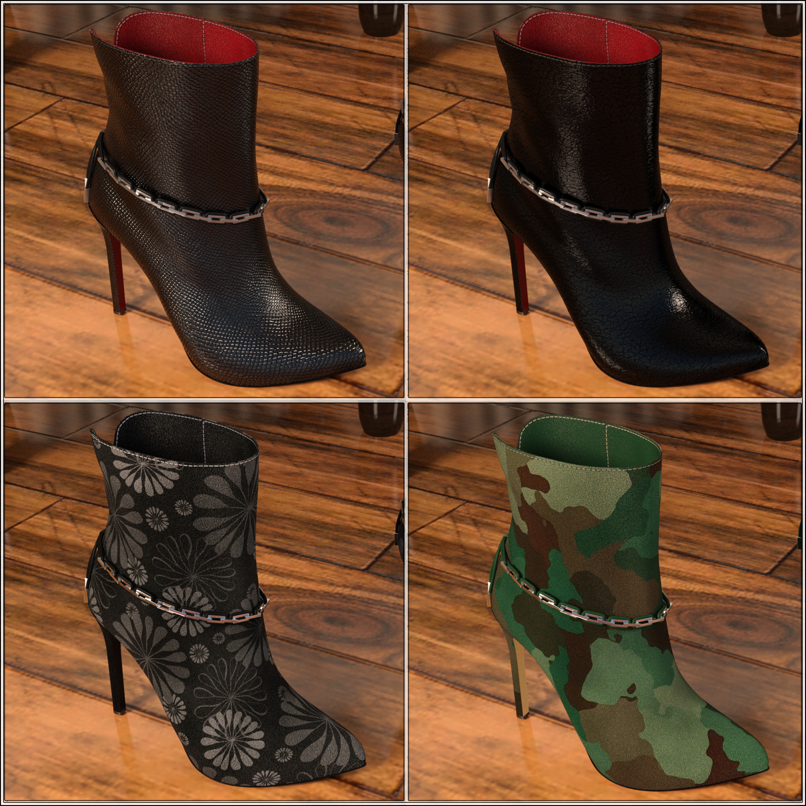STZ Ankle Boots 3 by N/A