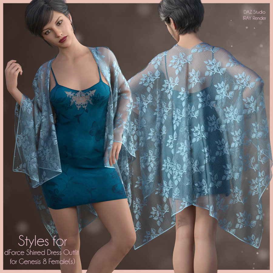 Styles for Shirred Dress by N/A
