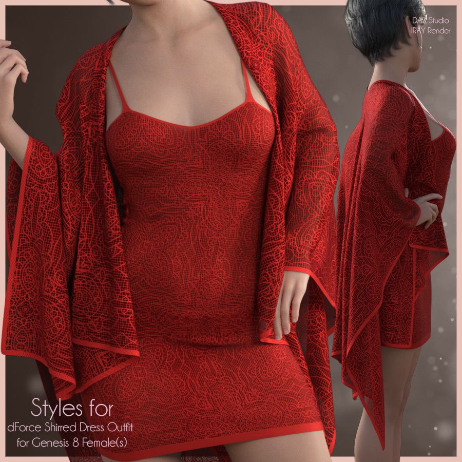 Styles for Shirred Dress by N/A