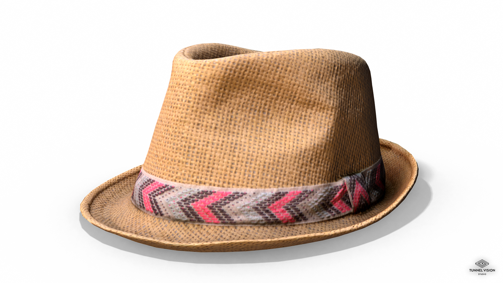 Straw Hat Ibiza - Photoscanned PBR - Extended License by N/A