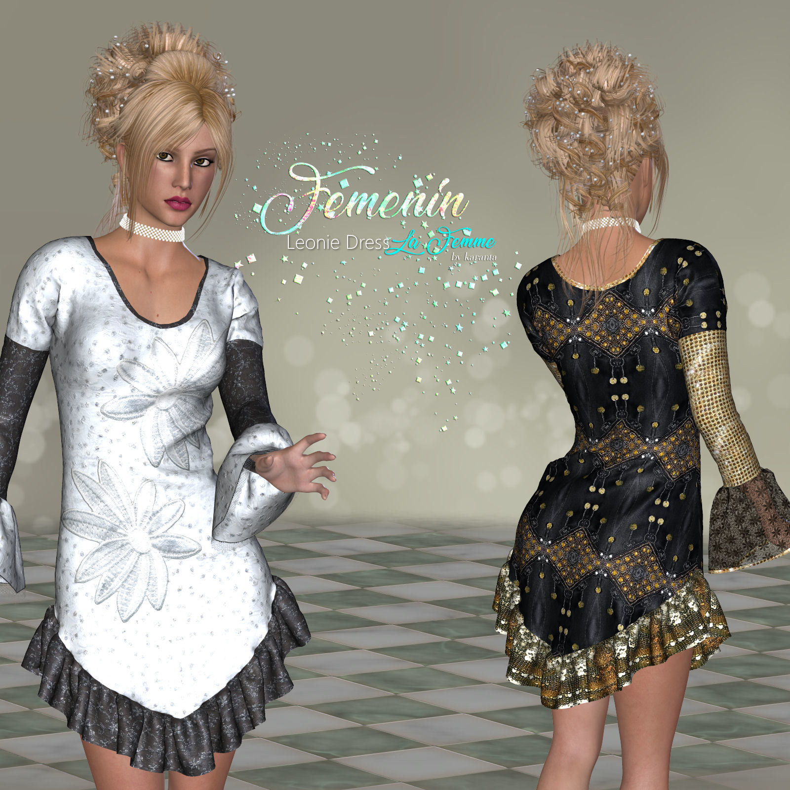 DA-Femenin for Leonie Dress by N/A