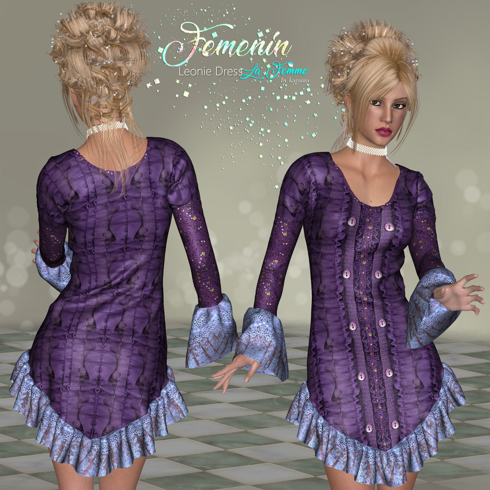 DA-Femenin for Leonie Dress by N/A