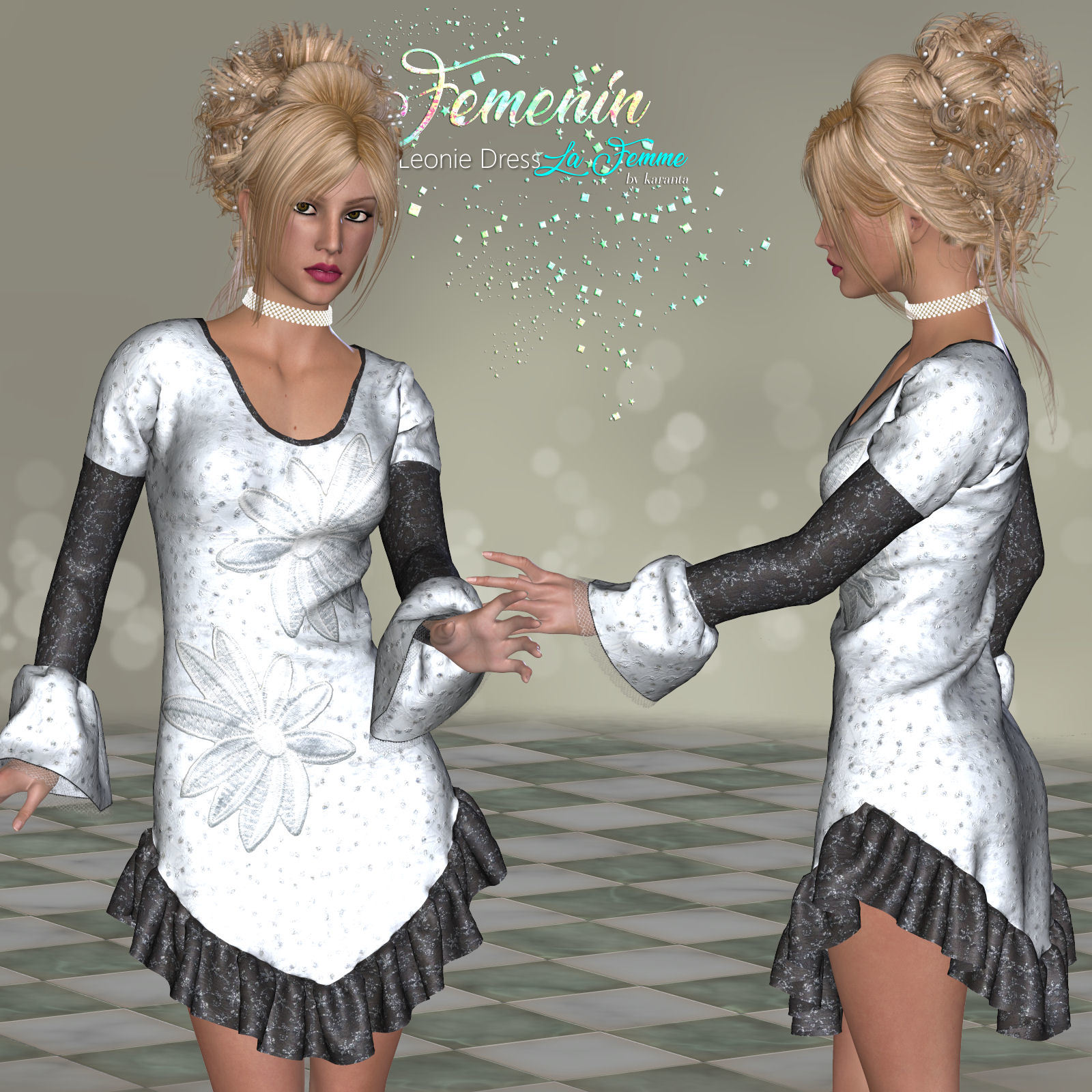 DA-Femenin for Leonie Dress by N/A