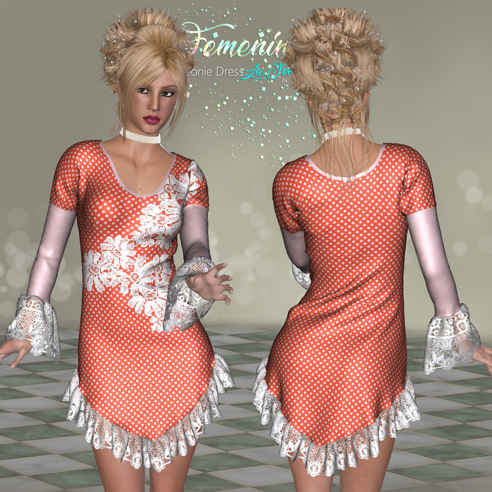 DA-Femenin for Leonie Dress by N/A