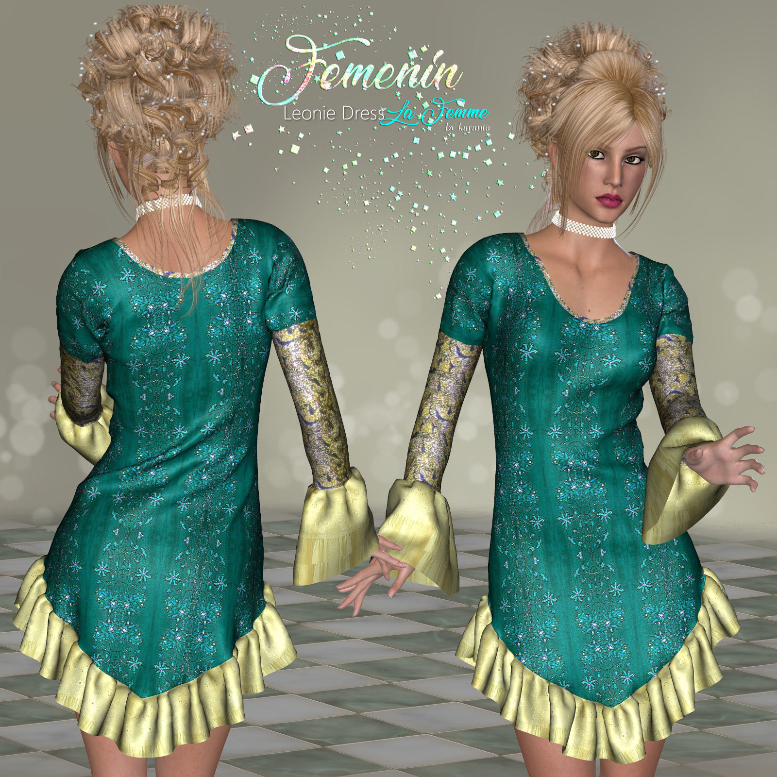 DA-Femenin for Leonie Dress by N/A