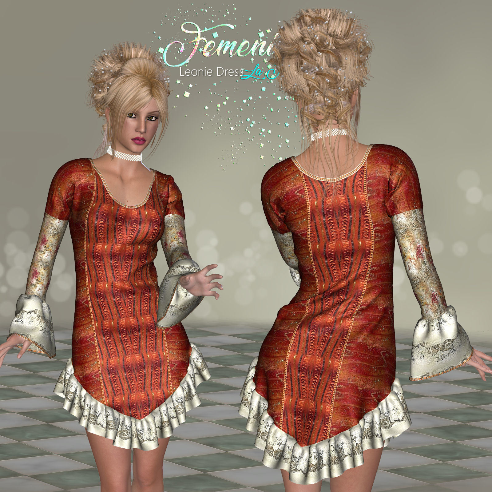 DA-Femenin for Leonie Dress by N/A