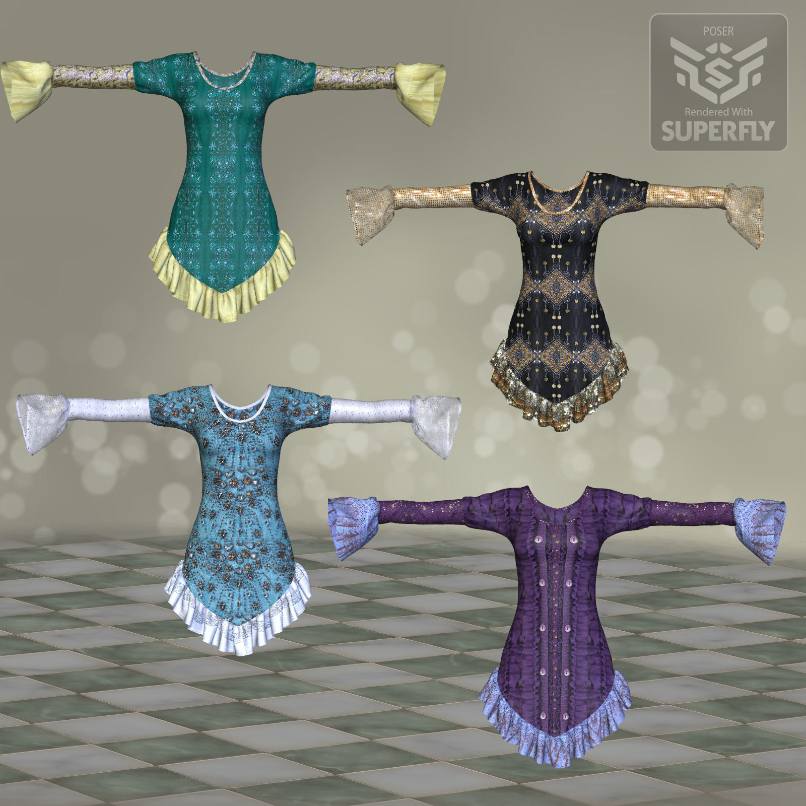 DA-Femenin for Leonie Dress by N/A