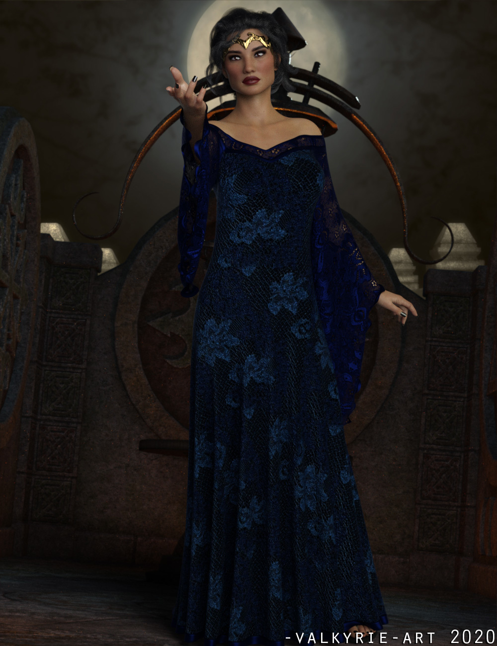 InStyle - dForce - Connie Long Gown by N/A