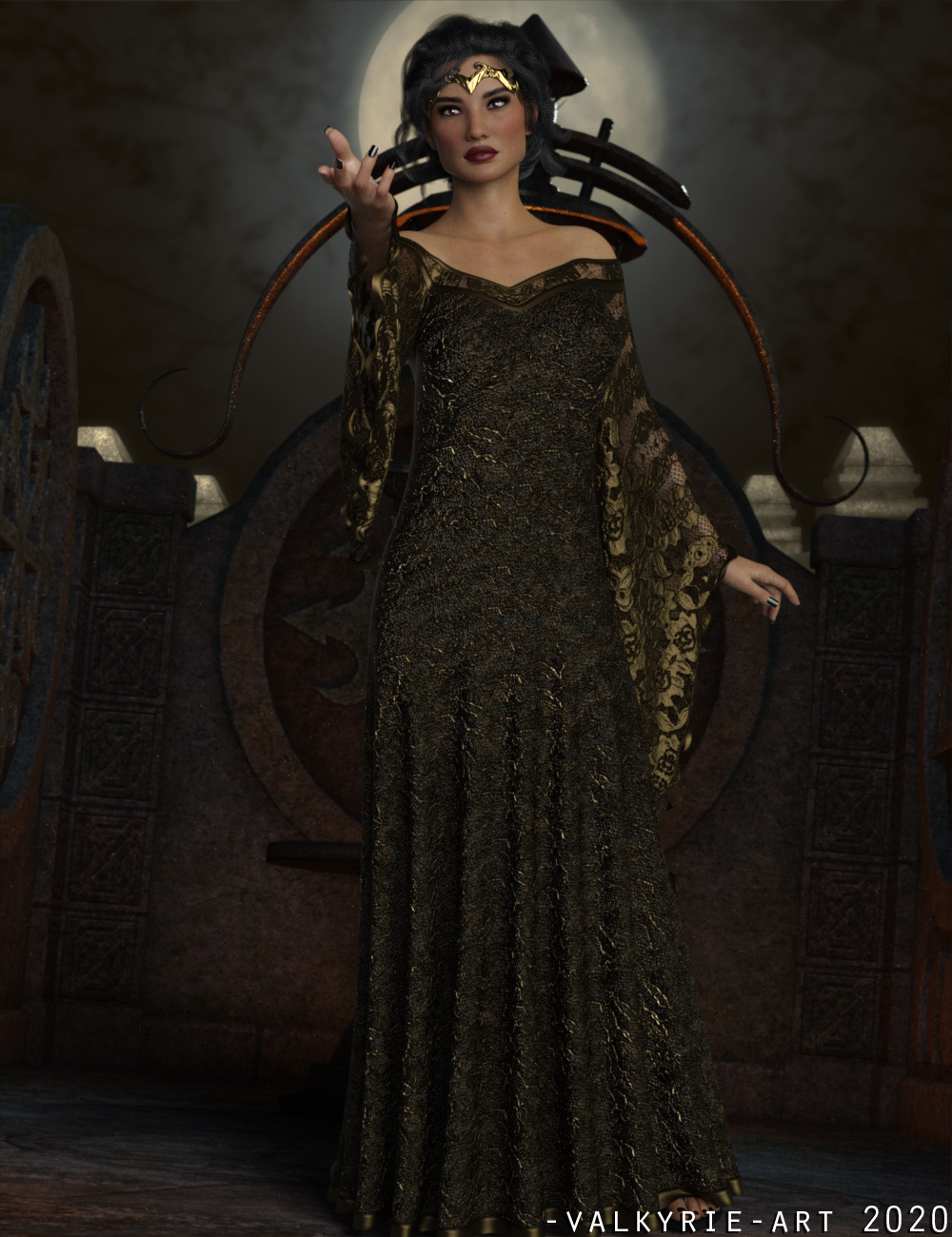 InStyle - dForce - Connie Long Gown by N/A