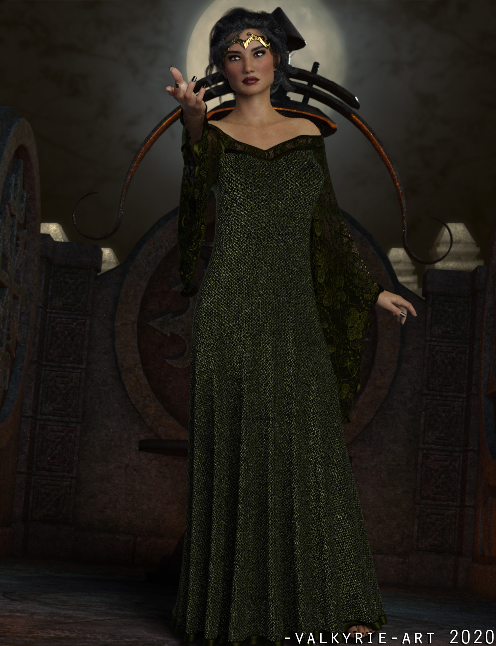 InStyle - dForce - Connie Long Gown by N/A