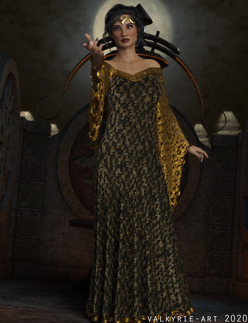 InStyle - dForce - Connie Long Gown by N/A