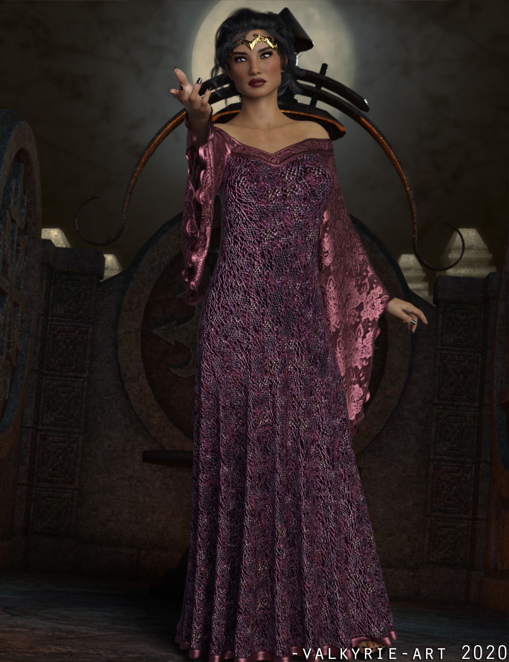 InStyle - dForce - Connie Long Gown by N/A